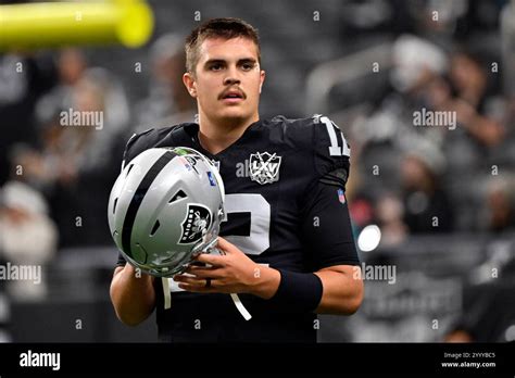 Aidan O'Connell Las Vegas Raiders quarterback number 12