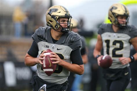 Aidan O'Connell Purdue walk-on quarterback Long Grove Illinois