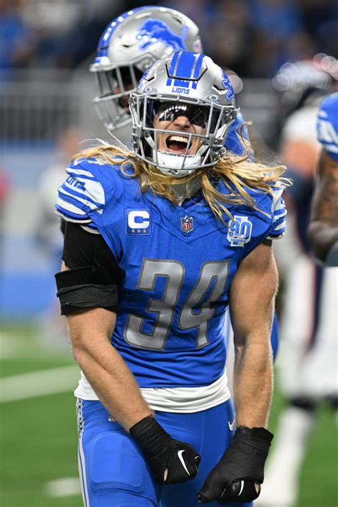 Alex Anzalone Detroit Lions middle linebacker 2022 2023 tackles career high