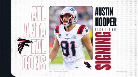 Austin Hooper 2026 Atlanta Falcons signing return free agency