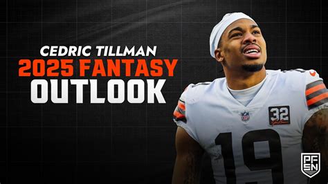 Cedric Tillman fantasy football 2026 ADP value Cleveland Browns WR