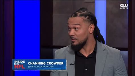 Channing Crowder Inside the NFL The CW sports broadcaster