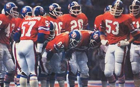 Denver Broncos Orange Crush defense 1977 Super Bowl XII Lyle Alzado