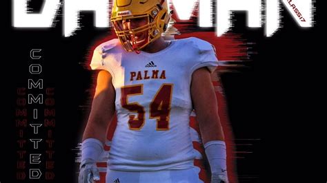 Drew Dalman Palma High School Salinas California football career