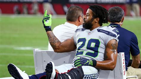 Earl Thomas injury 2018 broken leg Seahawks Arizona Cardinals