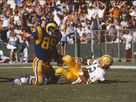 Fred Dryer two safeties one game Green Bay Packers 1973 NFL record