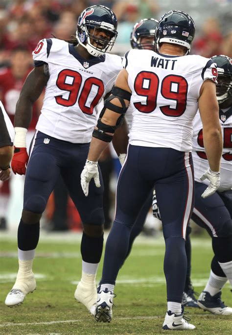 Houston Texans defensive line JJ Watt Jadeveon Clowney Pro Bowl
