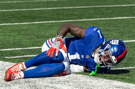 Jaxson Dart Giants quarterback debut performance Malik Nabers knee injury