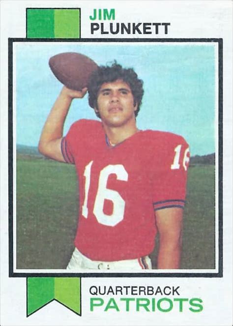 Jim Plunkett New England Patriots 1971 NFL Draft number one pick quarterback