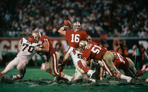 Joe Montana Super Bowl XXIII 49ers touchdown drive 1989