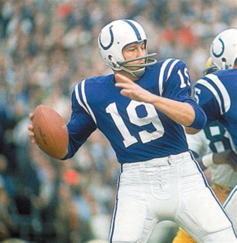Johnny Unitas Baltimore Colts Hall of Fame career legacy