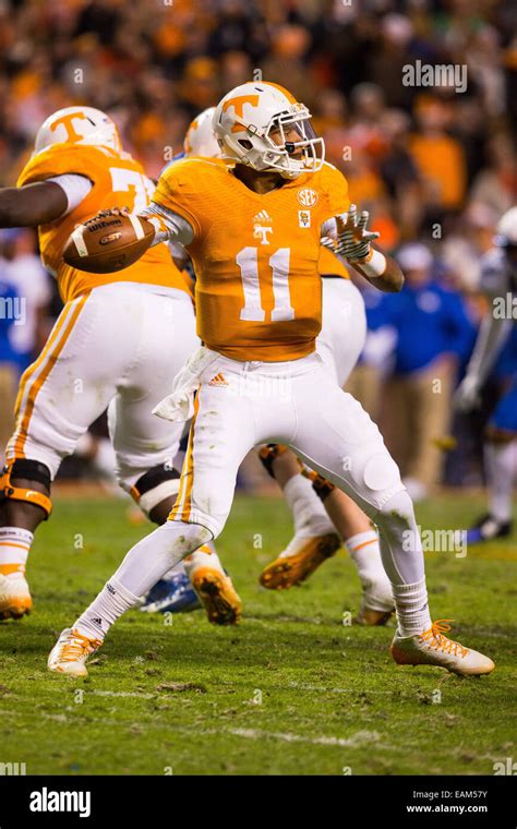 Josh Dobbs Tennessee Volunteers quarterback number 11 Neyland Stadium