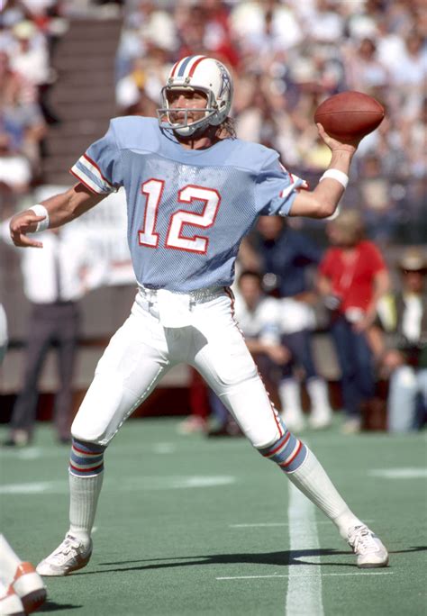 Ken Stabler Houston Oilers 1980 quarterback