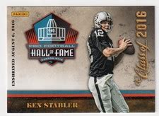 Ken Stabler Pro Football Hall of Fame induction 2016 posthumous