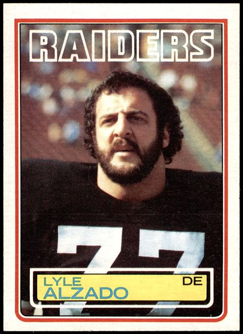 Los Angeles Raiders Super Bowl XVIII Lyle Alzado 1984 defensive end