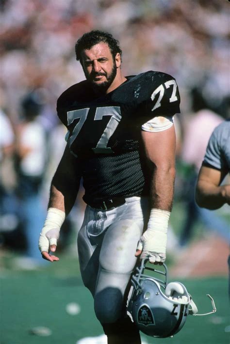 Lyle Alzado Los Angeles Raiders defensive end number 77