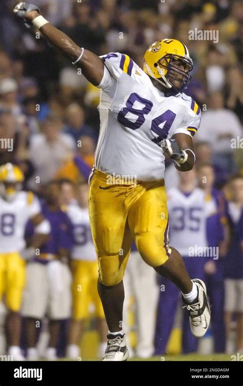 Marcus Spears LSU Tigers defensive end Nick Saban national champion 2003