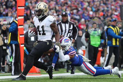 Mark Ingram Alvin Kamara Saints backfield duo 2017