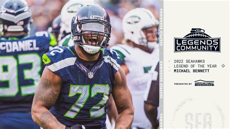Michael Bennett Seattle Seahawks defensive end pass rush