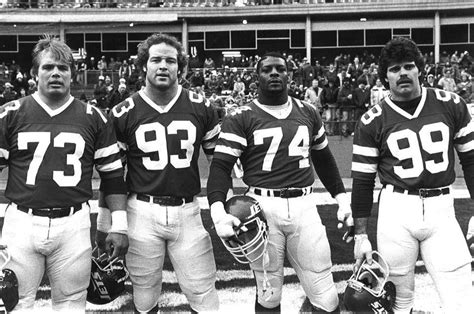 New York Sack Exchange Joe Klecko Marty Lyons Abdul Salaam Mark Gastineau defensive line 1981