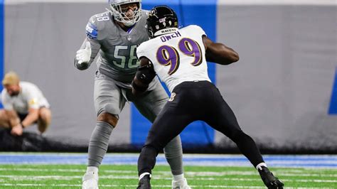 Odafe Oweh Baltimore Ravens career sacks 2021 2024