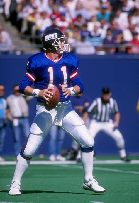Phil Simms New York Giants quarterback number 11