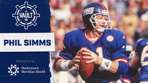 Phil Simms injury recovery Giants early career 1980s