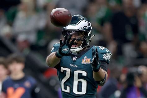 Philadelphia Eagles backfield depth chart 2026 Saquon Barkley
