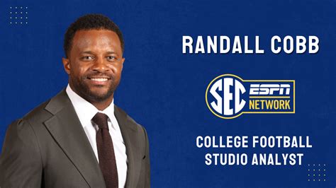 Randall Cobb ESPN SEC Network analyst broadcaster career