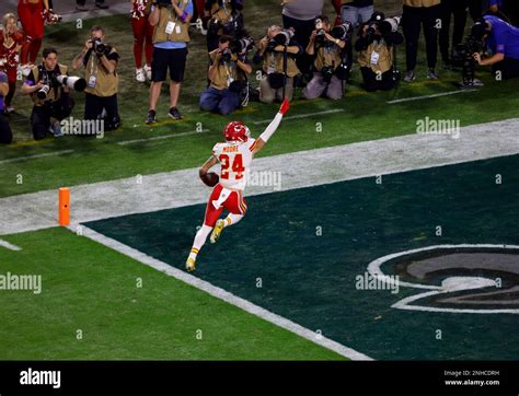 Skyy Moore Super Bowl LVII touchdown Kansas City Chiefs Eagles