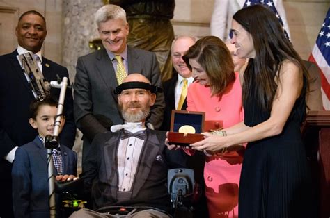 Steve Gleason Congressional Gold Medal George Halas Award Arthur Ashe Courage Award honors