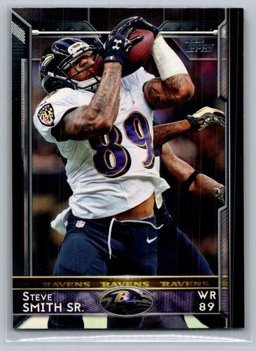 Steve Smith Sr Baltimore Ravens 2014 2015 2016 ice up son Aqib Talib