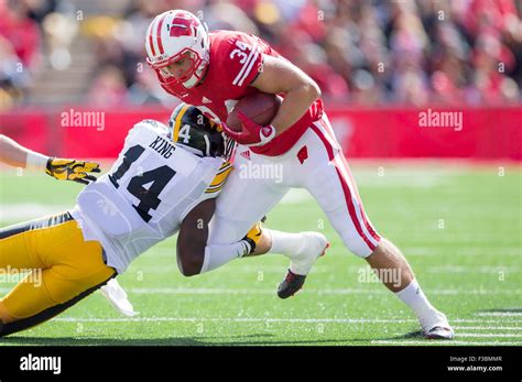 University of Wisconsin Badgers fullback Derek Watt college football