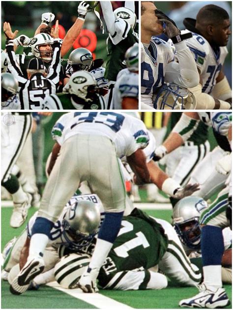 Vinny Testaverde phantom touchdown 1998 Jets Seahawks instant replay NFL