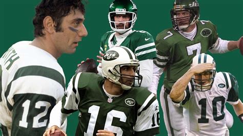 best Jets quarterbacks all time Testaverde Namath ranking history